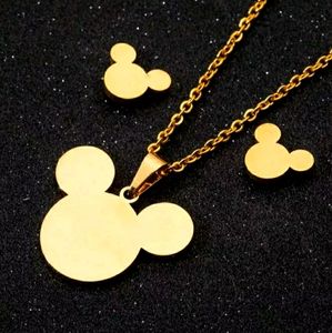 🐾2-Pc. Stainless Steel🐾Mickey Mouse Set🐾